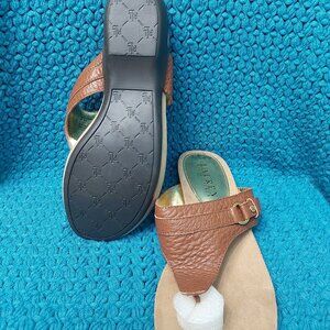 Tan Ralph Lauren 8.5B slipper